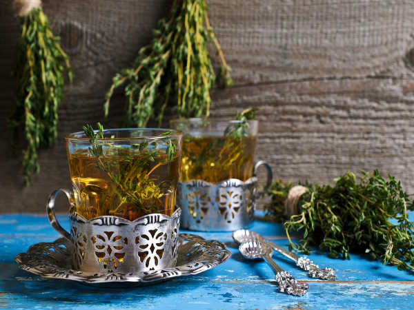 11. Thyme tea