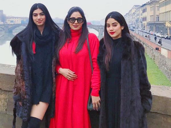 Sridevi Kapoor And Janhvi Kapoor And Khushi Kapoor Sridevi Kapoor And Janhvi Kapoor And Khushi Kapoor