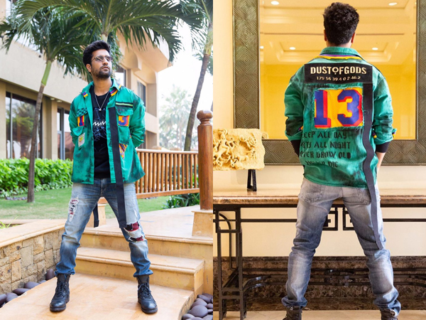 Vicky Kaushal In A Green Jacket