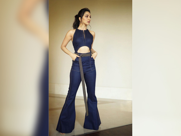 Kiara Advani In A Denim Jumpsuit