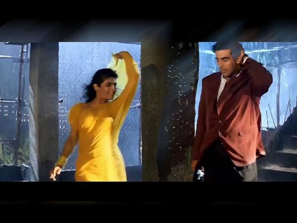 Raveena Tandon Tip Tip Barsa Paani Saree