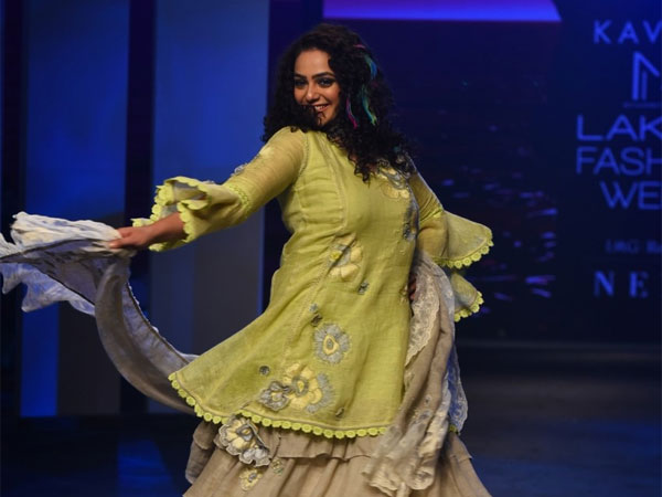 Nithya Menen Lakme Fashion Week Summer Resort 2020