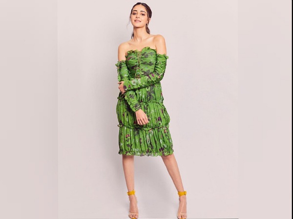 Ananya Pandays Strapless Dress