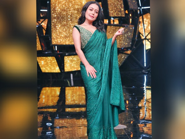 Neha Kakkar In A Green Saree