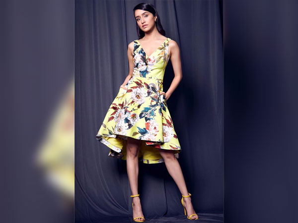 Shraddha Kapoor In A Yellow Floral Dress