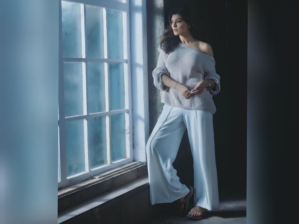 Sushmita Sen In An Off-Shoulder Top And Pants
