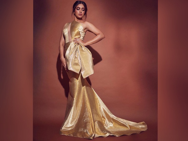 Bhumi Pednekar In A Golden Gown Bhumi Pednekar In A Golden Gown
