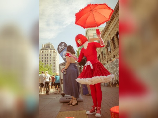 Frilled Umbrellas For Monsoon