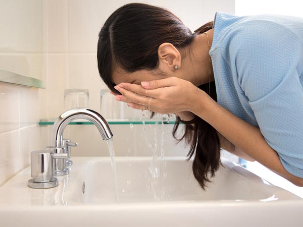 No Hot Water Face Washes Afterwards