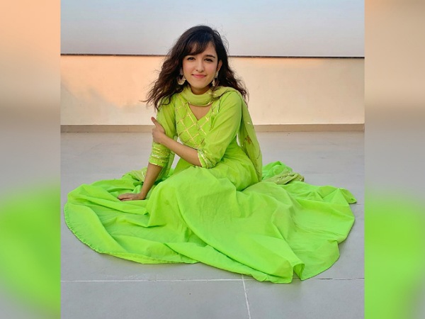 Shirley Setia In A Neon Green Suit