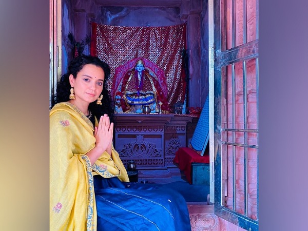 Kangana Ranaut In A Pretty Ethnic Suit