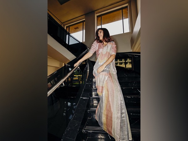 Bhumi Pednekar In A Multi-hued Saree