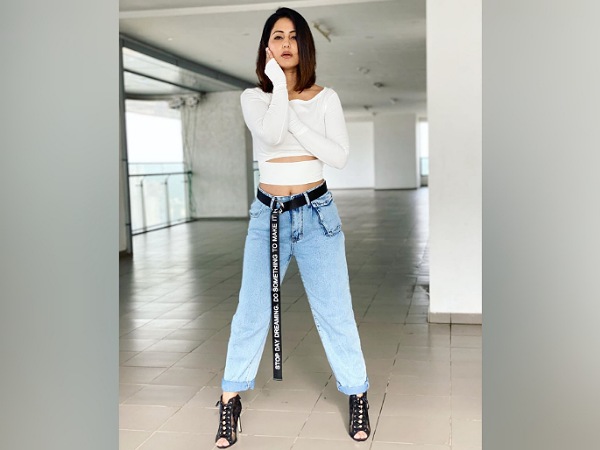 Hina Khan In A Stylish Casual Attire