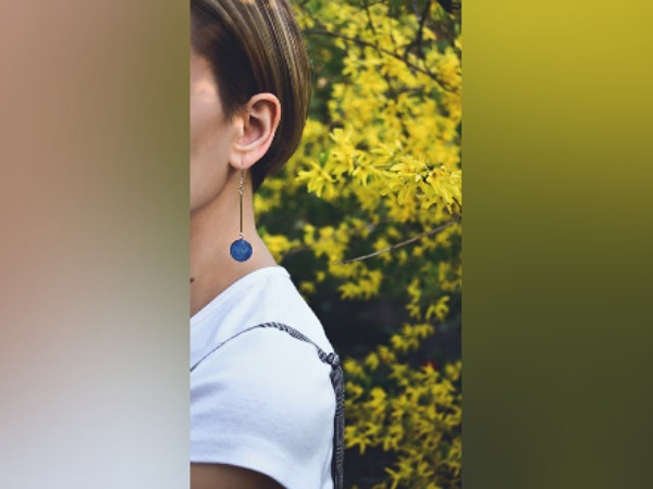 Tear Drop Earrings For Medium Hair