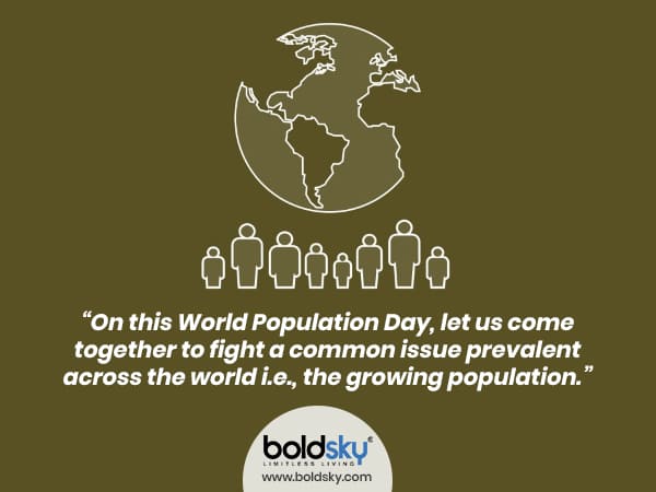Quotes On World Population Day 2020