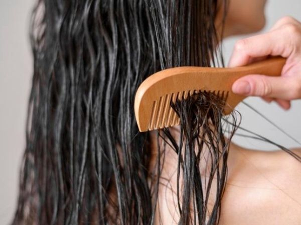 Combing Wet Hair