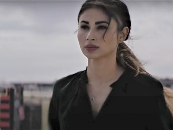 Mouni Roy In A Black Shirt