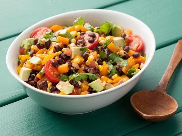 5. Black bean salad