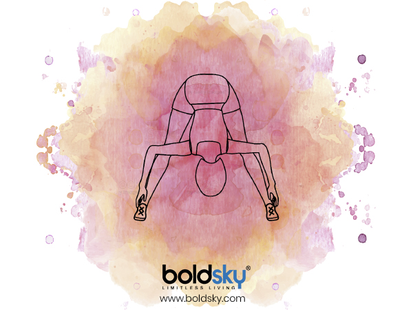 10. Prasarita Padottanasana (Wide-Legged Forward Bend Pose)