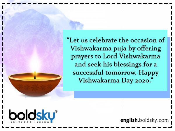 Quotes On Vishwakarma Puja 2020