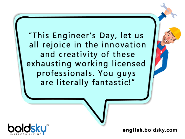 Quotes & Wishes On Engineer’s Day 2020