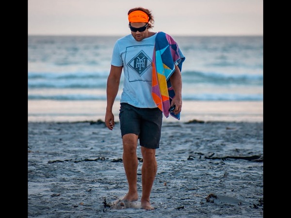 11. Printed T-shirt And Plain Shorts