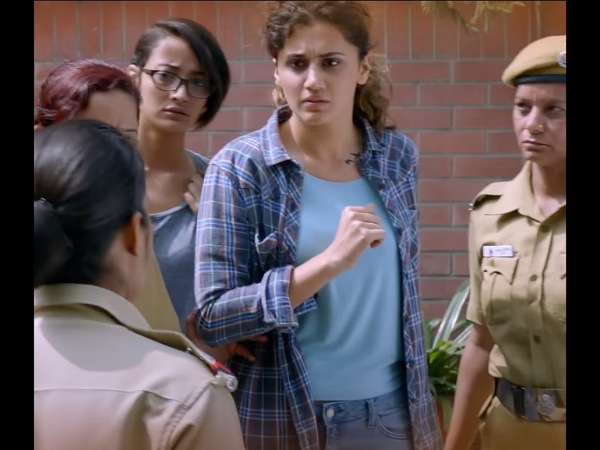 Taapsee Pannu In A Checked Shirt And Denims Taapsee Pannu In A Checked Shirt And Denims