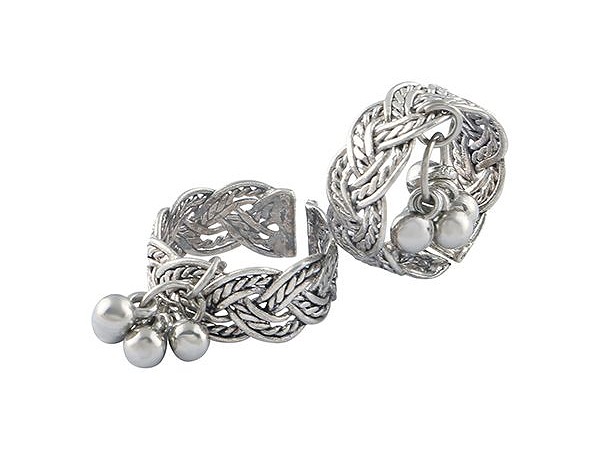 Toe Rings Silver