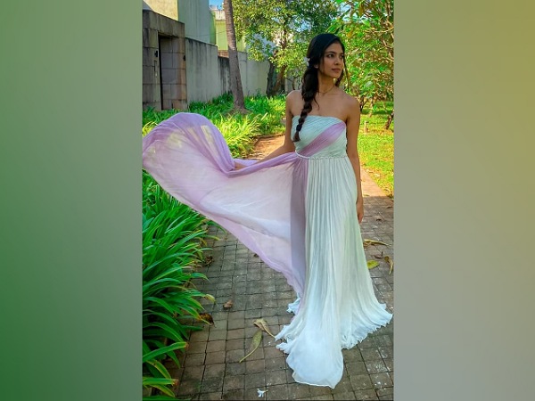 Malavika Mohanan In A Pretty Draped Gown