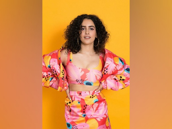 Sanya Malhotra In A Colourful Co-ord Set