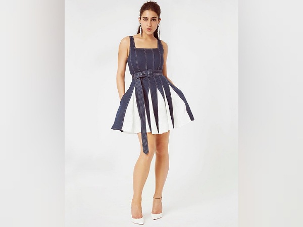 Sara Ali Khan In A Denim Dress Sara Ali Khan In A Denim Dress