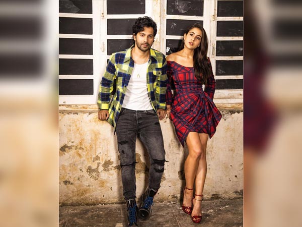 Sara Ali Khan In A Red Checked Dress