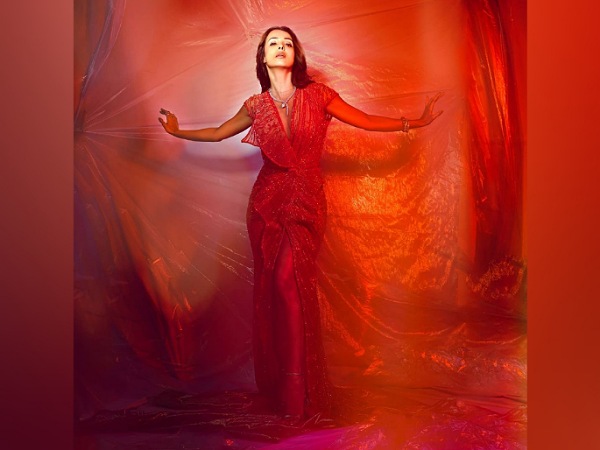 Malaika Arora In A Red Sequin Gown