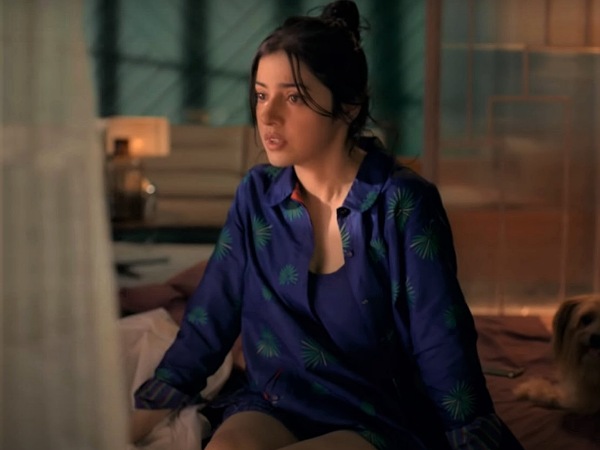 Divya Khosla Kumar In A Blue Dress