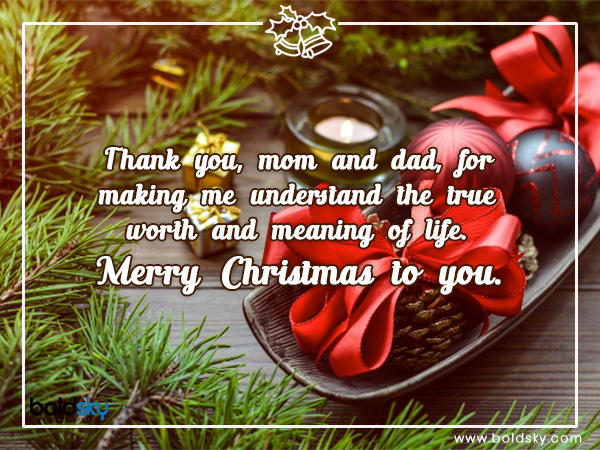 Merry Christmas Greetings, Messages