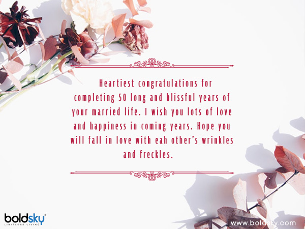 Quotes For 50th Wedding Anniversary
