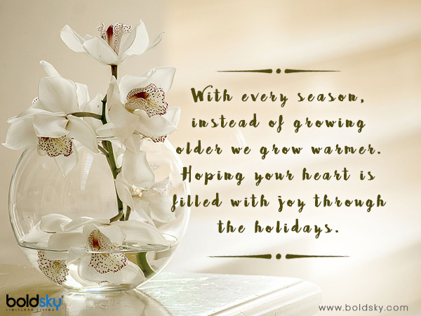 Season’s Greetings: Heart-warming