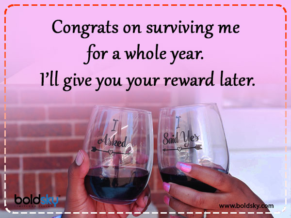 1st Wedding Anniversary: Quotes & Wishes