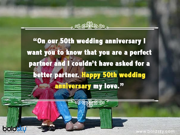 Quotes For 50th Wedding Anniversary