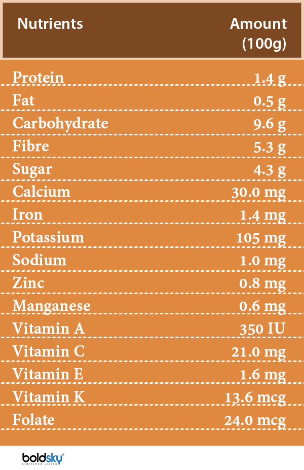 aronia berry nutrition