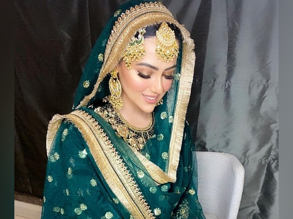 Sana Khans Glamorous Make-Up Look