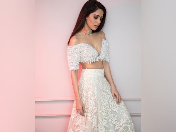 Nushrat Bharucha In White Skirt-Top