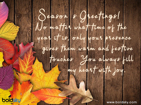 Season’s Greetings: Heart-warming