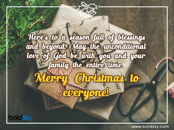 Merry Christmas Greetings, Messages