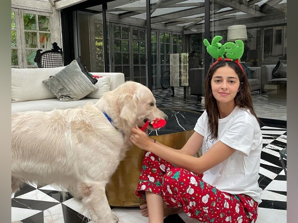 Ananya Panday’s Christmas-Perfect Look