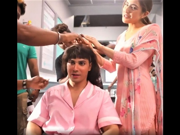 Varun Dhawan In A Wig And Some Makeup