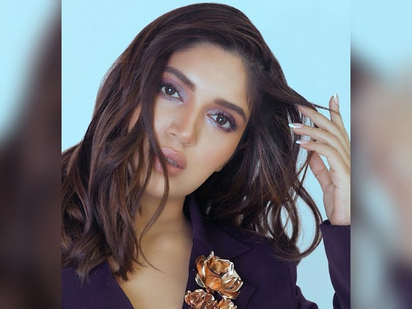 Bhumi Pednekar Flaunts Purple Eye Shadow