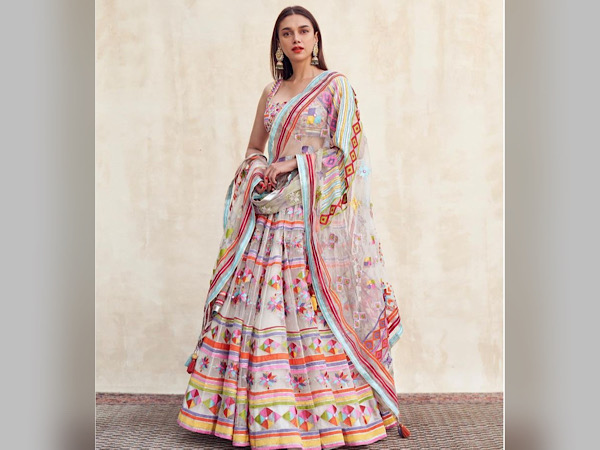 Aditi Rao Hydari In A Colourful Lehenga