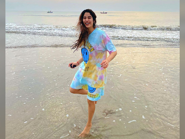 Janhvi Kapoor In Printed Co-ord Set
