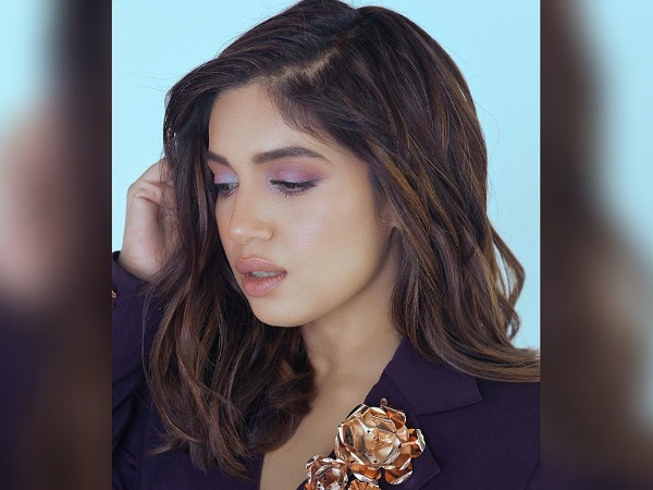 Bhumi Pednekar Flaunts Purple Eye Shadow